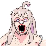 long_hair meta:tagme oniichan_wa_oshimai open_mouth oyama_mahiro soyjak stubble tranny variant:unknown // 540x540 // 44.7KB