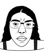 angry chud closed_mouth female glasses hair long_hair subvariant:female_chudjak subvariant:patricia subvariant:patrick template variant:chudjak // 986x1224 // 22.6KB