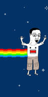 background chud domo mobile nyan_cat soyjak wallpaper // 662x1345 // 163.2KB