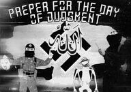 arabic_text balaclava beheaded ear glasses open_mouth subvariant:fingerboy swastika variant:a24_slowburn_soyjak variant:impish_soyak_ears variant:kuzjak variant:markiplier_soyjak // 1389x974 // 791.3KB