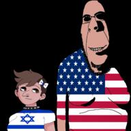 black_background bow enbie implied_rape israel judaism meta:tagme mutt no_pupils purple_hair rape smile subvariant:hornyson tan_skin united_states variant:cobson // 1920x1920 // 587.3KB