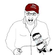 cap chud clothes czechia glasses hat meta:leaky politics slovakia soyjak stubble variant:chudjak variant:unknown // 580x572 // 71.1KB