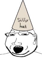 clothes ear glasses hat open_mouth serious_hat silly_hat soyjak stubble subvariant:massjak variant:gapejak // 599x822 // 33.7KB