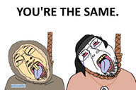 ack anti_anti_soytan anti_soytan antiswarthy_(namefag) beanie bloodshot_eyes china coat eskimo gook namefags necklace rope suicide variant:bernd variant:soytan white_skin yellow_skin yellow_teeth you're_the_same // 3000x2000 // 1.2MB