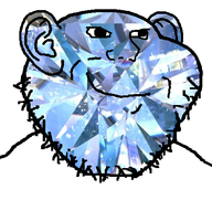 ear gem_skin smile smirk stubble subvariant:soympishak variant:impish_soyak_ears white_background // 486x457 // 218.8KB