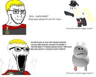 blond glasses gubby medal media my_little_pony nate pony roblox social_media stonetoss stubble subvariant:soyak_(irritated) subvariant:wewjak tumblr twitter variant:soyak // 1500x1200 // 256.6KB