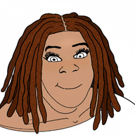 beautiful brown_skin closed_mouth female happy lesbian makeup nigger series:hoejaks smile stud subvariant:female_feraljak variant:feraljak // 1024x1024 // 911.2KB