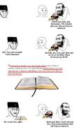 happy_merchant judaism op_is_a_retarded_lazy_faggot_for_not_tagging_his_own_shit orthodox_cross shekels variant:soyak variant:wojak wojak wojak_pedo_nigger // 704x1280 // 108.6KB