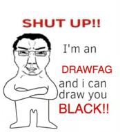 artist black blacked drawfag nigger smirk variant:chudjak // 474x522 // 113.7KB