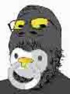 admin animated baby glasses grey_skin hairy meta:low_resolution pacifier small_eyes soot soot_colors soyjak soyjak_party stubble variant:gapejak white_skin // 90x120 // 5.1KB