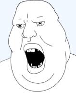 angry double_chin obese open_mouth series:muttverse soyjak subvariant:muttson transparent_background variant:cobson variant:meximutt // 762x926 // 14.2KB