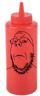 frown glasses ketchup red_skin soyjak stubble variant:gapejak // 413x981 // 187.6KB