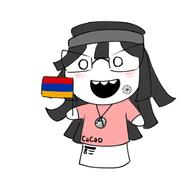 armenia flag flag:armenia glasses hair holding_flag holding_object open_mouth soy soyjak soylent soylent_(cacao) tattoo teeth variant:soytan // 1378x1378 // 228.9KB