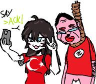 ack ack! africa chud drawing flag:turkiye flags girl hanging meta:bait_post_dni meta:op_is_mexican nazism paint say_ack swastika text trans transgirl turkiye ugly variant:chudjak variant:raid_tan // 1213x1057 // 109.7KB