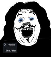 afro biggitybiggityboo clothes mustache nigger tranny variant:alicia white_skin // 620x687 // 28.8KB