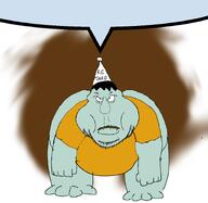 animal big_nose biting_lip blue_skin brap brown_shirt clothes fart fat hair hat meta:namefags obese retard retarded rotten_teeth speech_bubble speech_bubble_empty squid squidward stubble subvariant:meximutt_front trevor(user) variant:meximutt // 929x905 // 158.7KB