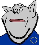 closed_mouth eternal_anglo euromutt european european_union exhausted flag flag:european_union grey_skin stubble subvariant:impish_amerimutt tired variant:impish_soyak_ears // 500x575 // 177.3KB