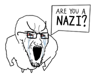 crying gi_robot nazism speech_bubble streched_mouth variant:soyak // 1116x928 // 245.6KB