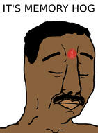 brown_skin closed_eyes closed_mouth indian its_over java mustache programming soyjak text variant:chudjak // 640x872 // 155.3KB