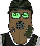 gasmask half_life hecu helmet looking_at_you mask military military_uniform soldier transparent_background variant:markiplier_soyjak // 800x928 // 82.4KB