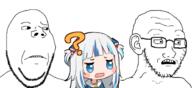 2soyjaks anime_female concerned confused gawr_gura hololive question_mark subvariant:soyak_(concerned) subvariant:wholesome_soyjak variant:gapejak variant:soyak vtuber // 617x282 // 79.6KB