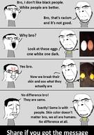 angry closed_eyes closed_mouth comic egg food its_over looking_at_you racism text variant:chudjak variant:cobson // 716x1022 // 498.8KB