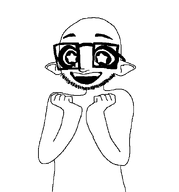 artist:cobsontalks ear happy jellybean joyjak smiling_face star variant:jellybeanjak variant:unknown // 569x610 // 9.3KB