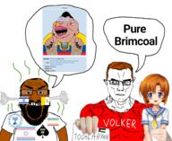 3soyjaks anime aryan blue_eyes brimcoal brown_skin buff cuba flag:cuba flag:ecuador flag:israel flag:minor_attracted_person flag:palestine flag:spain flag:transgender_pride_flag higurashi israel israeli map_(pedophile) mossad palestine palestinian pedophile rena ryuugu_rena soyjak spade spain star star_(symbol) star_of_david tbp tranny transgender_flag troon unbothered unbotheredchud variant:chudjak variant:markiplier_soyjak vatican volker volker41(namefag) // 1299x1059 // 757.6KB