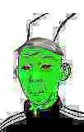 antenna compressed cricket fish green_skin insects jumpsuit red_eyes series:crickjaks variant:carterjak variant:kuzjak // 102x161 // 20.4KB