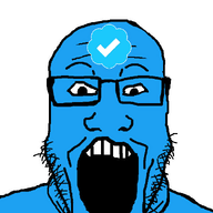 blue glasses open_mouth soyjak stubble twitter variant:markiplier_soyjak // 600x800 // 86.7KB