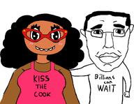 billions_must black_skin chud love ship subvariant:pol_face subvariant:soyniqua variant:chudjak variant:soytan // 1274x991 // 34.8KB