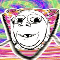 3dgifmaker animated bandage colorful cube deformed distorted ear full_body gigachad glasses multiple_soyjaks orange_skin pink_skin smile soyjak stubble subvariant:emmanuel subvariant:wholesome_soyjak thumbnail_(file) variant:gapejak variant:impish_soyak_ears // 255x255 // 2.6MB