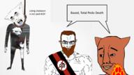 antifurry changed china colin dragonsnow furfag furry hanging lynching meta:tagme puro subvariant:chudjak_front variant:bernd variant:chudjak // 1516x853 // 477.8KB