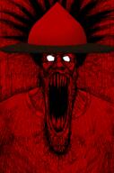 clothes dave_and_bambi expunged_(grantare) friday_night_funkin' glasses hat no_pupils schizo soyjak subvariant:schizojak variant:markiplier_soyjak white_eyes // 1048x1584 // 223.3KB