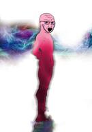 anime crying full_body glasses hitogami mushoku_tensei pink_skin soyjak stubble variant:soyak // 1125x1600 // 738.8KB