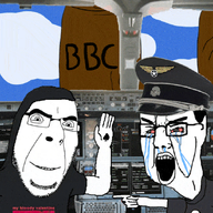 2soyjaks 9_11 airplane animated arm bbc beavis_and_butthead bloodshot_eyes clothes crying drawn_background explosion glasses hand hands_up hat hat_ornament irl_background my_bloody_valentine nazism open_mouth peaked_cap pilot pointing queen_of_spades smile soyjak stubble tattoo totenkopf tshirt variant:chudjak variant:cobson // 755x629 // 7.3MB