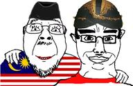 2soyjaks chud_troon_alliance clothes ear friendship glasses hand hat indonesia malaysia mustache poland smile soyjak stubble variant:bernd variant:chudjak // 834x541 // 304.7KB
