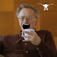 2soyjaks arm clothes coffee cup hand holding_object irl mug open_mouth raypeat subvariant:fingerboy variant:a24_slowburn_soyjak variant:soyak // 400x400 // 42.5KB