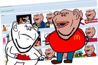 2soyjaks amerimutt anti_mutt black_sclera blood mcdonalds meme meta replaced soybooru stubble subvariant:impish_amerimutt tag taken_over variant:impish_soyak_ears // 1920x1280 // 854.6KB