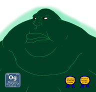 award fat glowing green_skin oganesson radioactive series:elemental_mutts subvariant:morbidmutt transparent_background variant:meximutt // 999x955 // 89.4KB