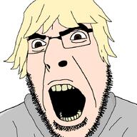 67_kid glasses hair mango ohio open_mouth soyjak stubble tuff variant:cobson // 721x720 // 15.4KB