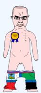 animal award balding belgorod bird christianity eagle eastern_orthodox flag flag:belgorod flag:russia full_body glasses hair invasion lion naked nsfw oblast orthodox_cross penis russia russo_ukrainian_war skinhead small_penis soyjak subvariant:chudjak_front subvariant:obsessedchud text transparent transparent_background ukraine underpants variant:chudjak white_skin // 848x1911 // 68.7KB