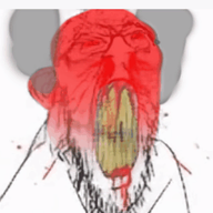 angry animated blood bloodshot_eyes clenched_teeth closed_mouth cracked_teeth ear fume glasses looking_at_you nosebleed red_eyes smoke soyjak stretched_mouth stubble subvariant:feralrage teeth variant:feraljak yellow_teeth // 340x319 // 1.4MB