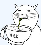 animal cat cup drinking holding_object milk paw straw subvariant:impish_meowjak template whisker // 1375x1500 // 187.2KB