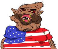 american_flag amerimutt brown_skin fat front_facing mutt mutt_lips muttoid nas:amerimutt subvariant:impish_amerimutt variant:mlechajak // 741x630 // 113.1KB