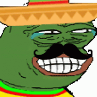 amphibian animated clothes frog hat latinx mexico mustache nas:pepe pepe_the_frog // 498x498 // 250.8KB