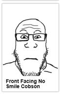 beard glasses meta:not_oc neutral subvariant:front_facing_no_smile_cobson subvariant:neutralplier variant:cobson variant:markiplier_soyjak wojak_land wojakland // 164x255 // 17.2KB