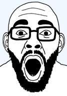 beard kendrick_lamar mustard open_mouth series:joke_soyjaks template variant:mustardjak white_skin // 661x947 // 22.6KB