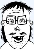 coal ear glasses hair lips long_hair moustache mouth_open mullet nose_piercing nose_ring series:fusionjaks stubble variant:mulletjak variant:unknown variant:vlodson // 640x1011 // 110.5KB