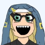 blush bridget_(guilty_gear) clothes glasses green_eyes guilty_gear hair hat meta:nas open_mouth soytran tranny transparent_background variant:soytan video_game white_skin yellow_hair // 639x636 // 20.9KB